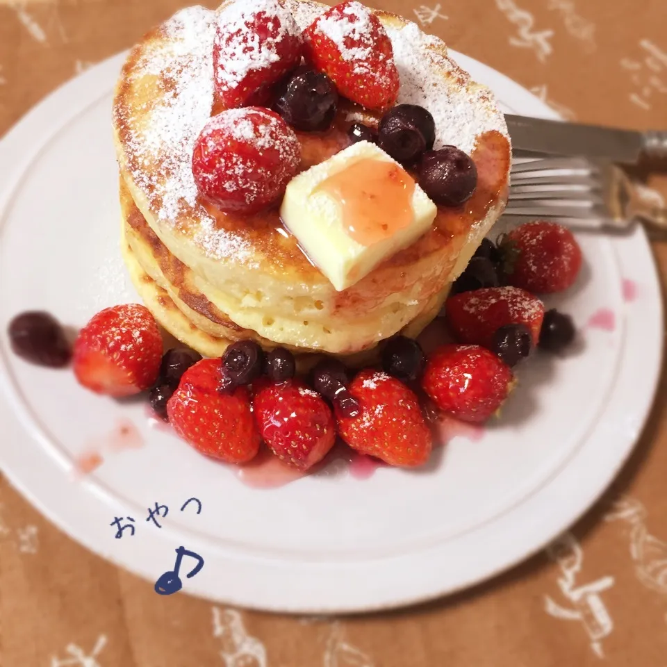 Snapdishの料理写真:パンケーキ♡|miffyさん