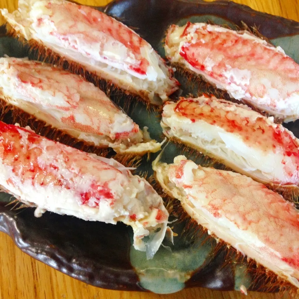 Snapdishの料理写真:カニ足🦀|Sakiko Daichoさん