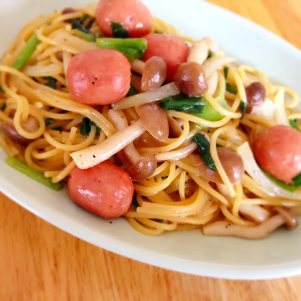 麺つゆマヨのワンパンパスタ🍝|Sakiko Daichoさん