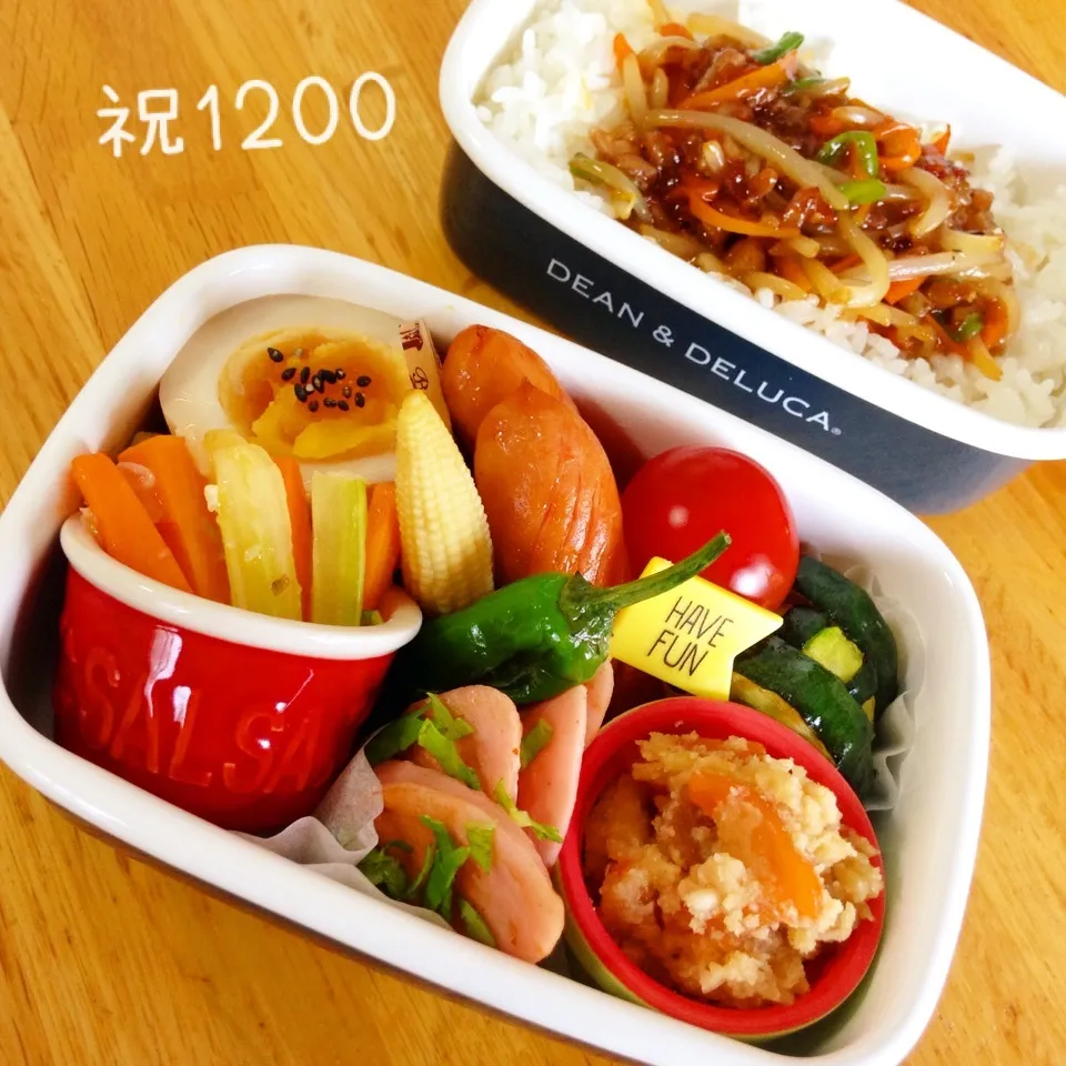 ㊗️1200❗️からちゃんお祝いのお弁当🌹|Sakiko Daichoさん