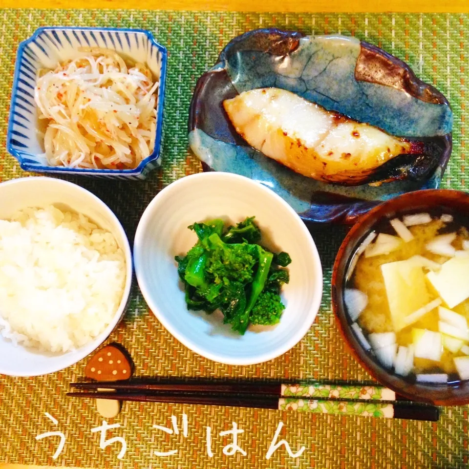 銀ダラ焼きの晩ごはん🐟|Sakiko Daichoさん