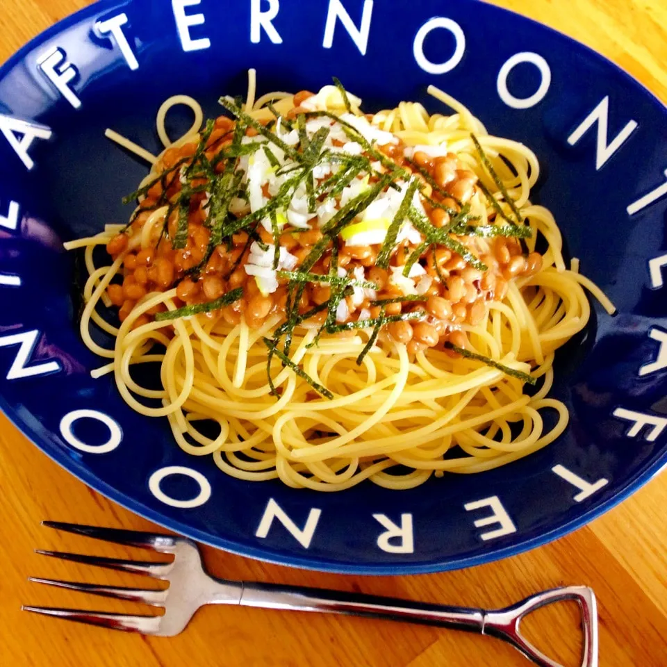 Snapdishの料理写真:激ウマ‼️和風納豆パスタ🍝|Sakiko Daichoさん