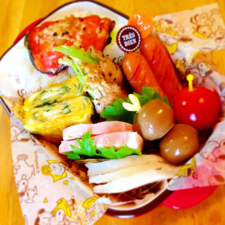 Snapdishの料理写真:2017年最初のお弁当😊|Sakiko Daichoさん