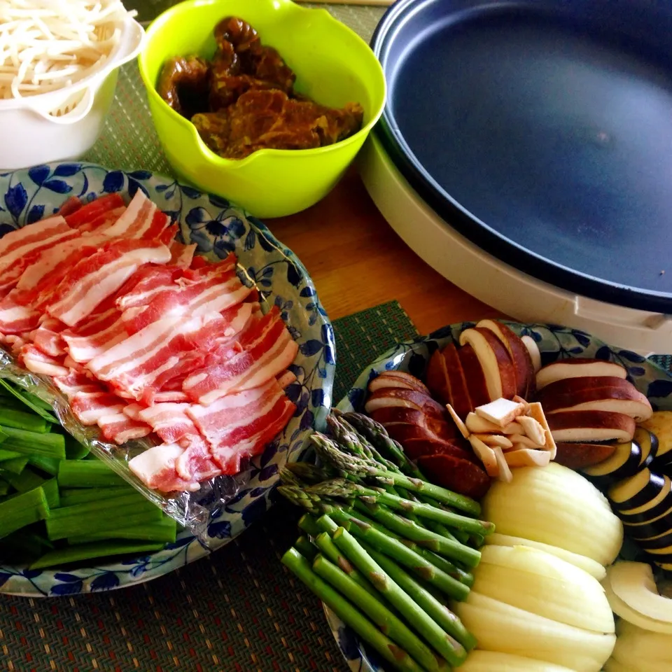 焼肉の晩ごはん😊|Sakiko Daichoさん