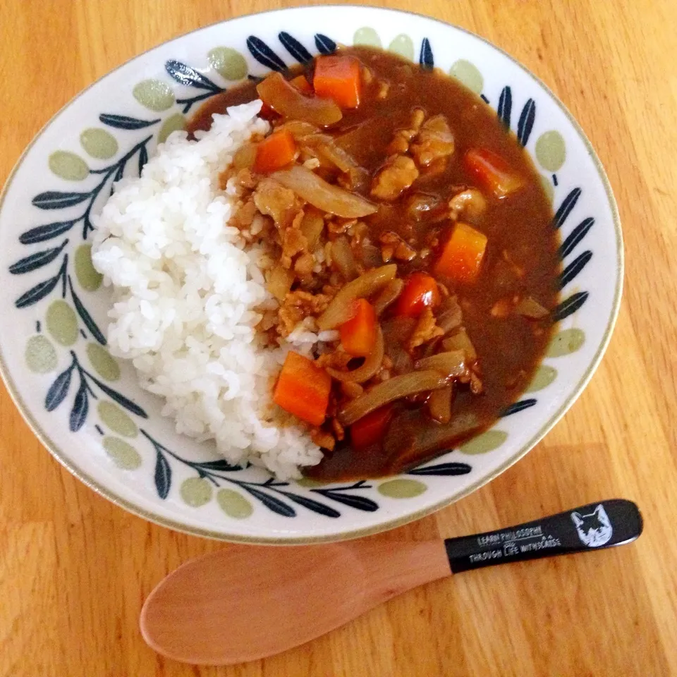 カレーライスのお昼ごはん^_^|Sakiko Daichoさん