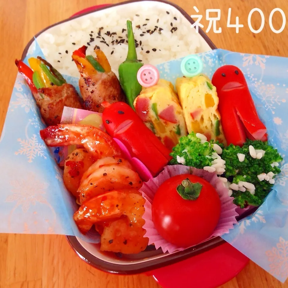 はらぺこちゃん祝400のお弁当！|Sakiko Daichoさん