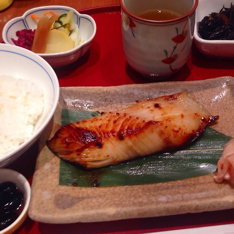 銀だら定食のお昼ごはん(^○^)|Sakiko Daichoさん