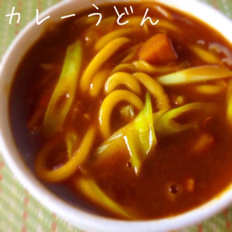 カレーうどんのお昼ごはん^_^|Sakiko Daichoさん