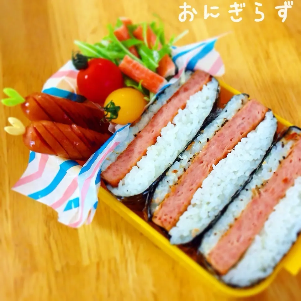 Snapdishの料理写真:初！おにぎらずのお弁当^ ^|Sakiko Daichoさん