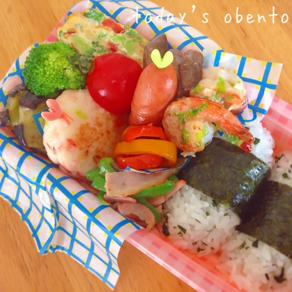 Snapdishの料理写真:今日のお弁当^_^|Sakiko Daichoさん