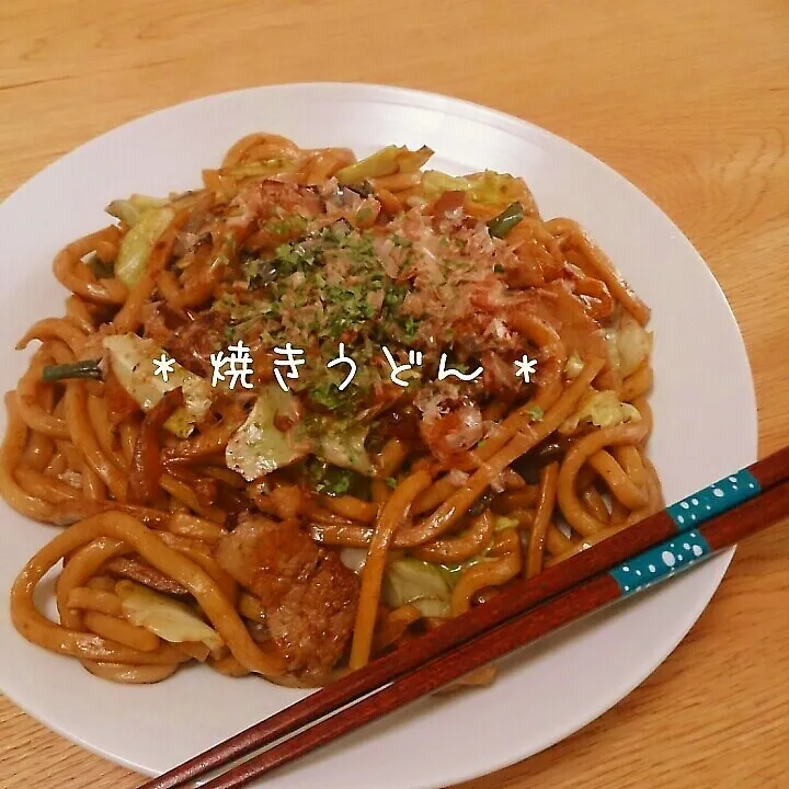 簡単に♡焼きうどん|美幸さん