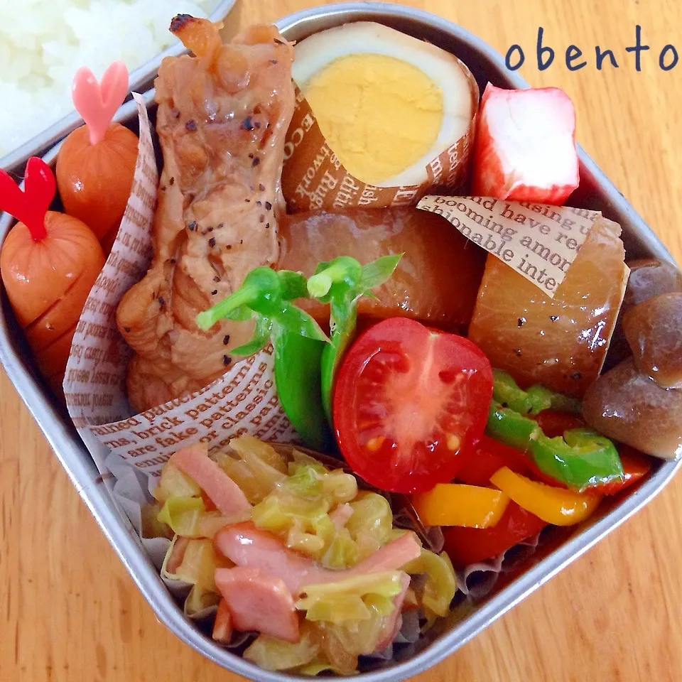 茶色のお弁当|Sakiko Daichoさん