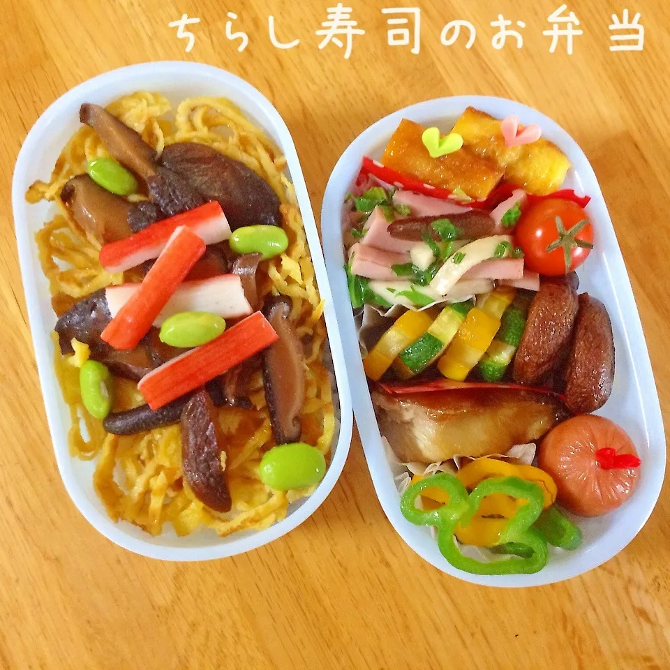 ちらし寿司のお弁当♡|Sakiko Daichoさん