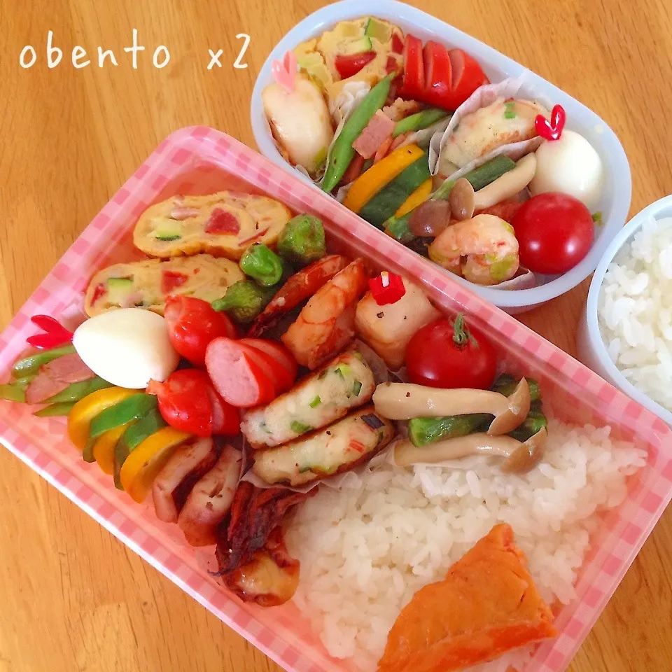 Snapdishの料理写真:今日のお弁当♡|Sakiko Daichoさん