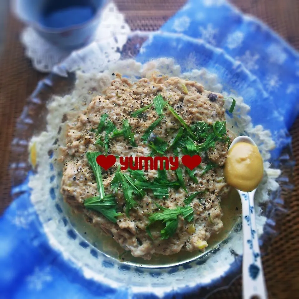 Snapdishの料理写真:レンジでお豆腐とひき肉の中華蒸し|キララさん