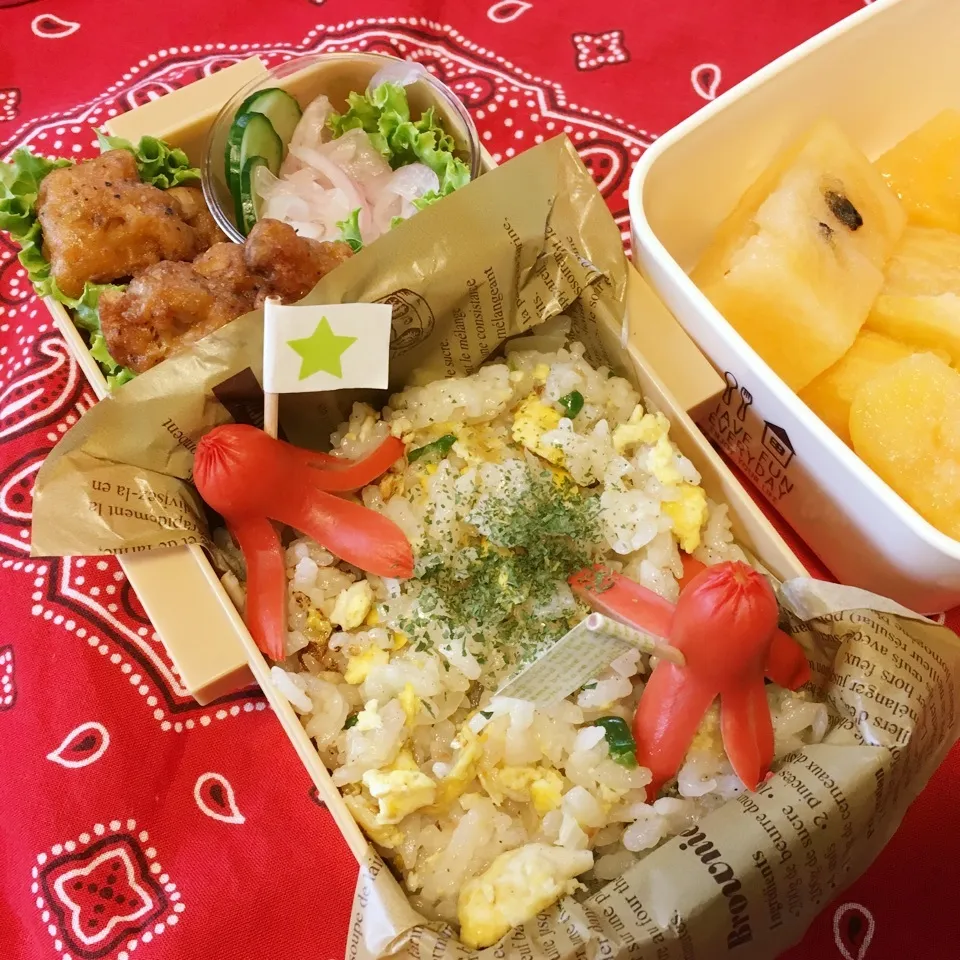 Snapdishの料理写真:高3娘のお弁当|ケイトママさん