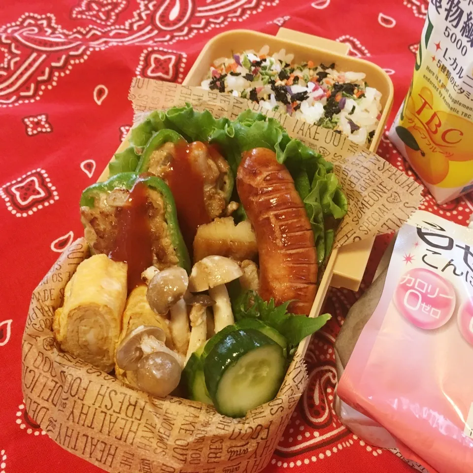 Snapdishの料理写真:高3娘のお弁当|ケイトママさん