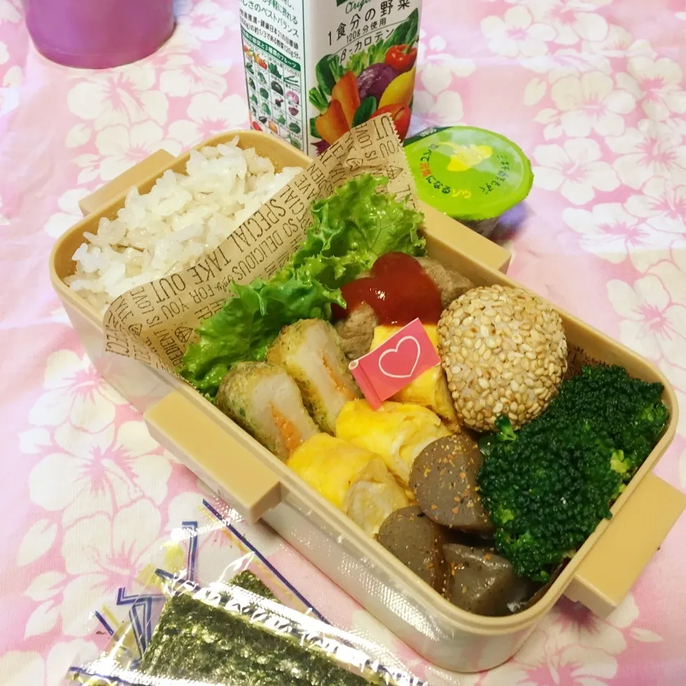 Snapdishの料理写真:高3娘のお弁当|ケイトママさん