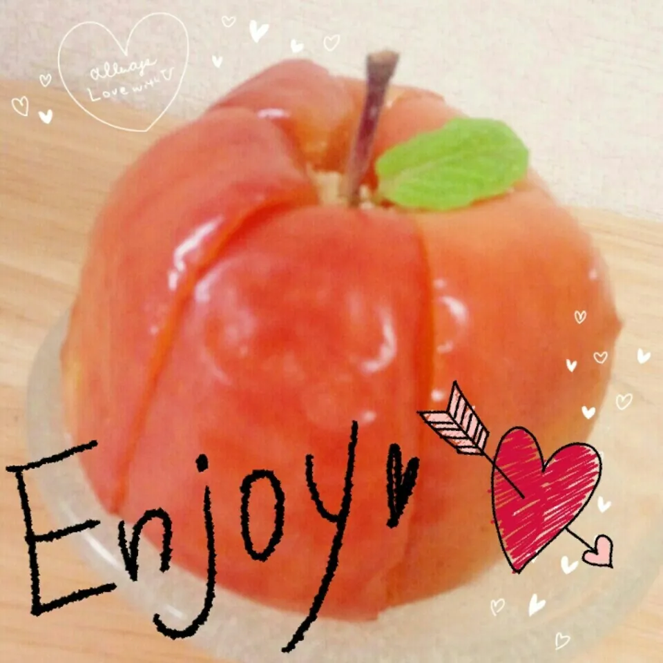 りんごdeりんごケーキ(*´˘`*)♡|❥°₊↤ꤾᴞЕ↦₊°❥さん