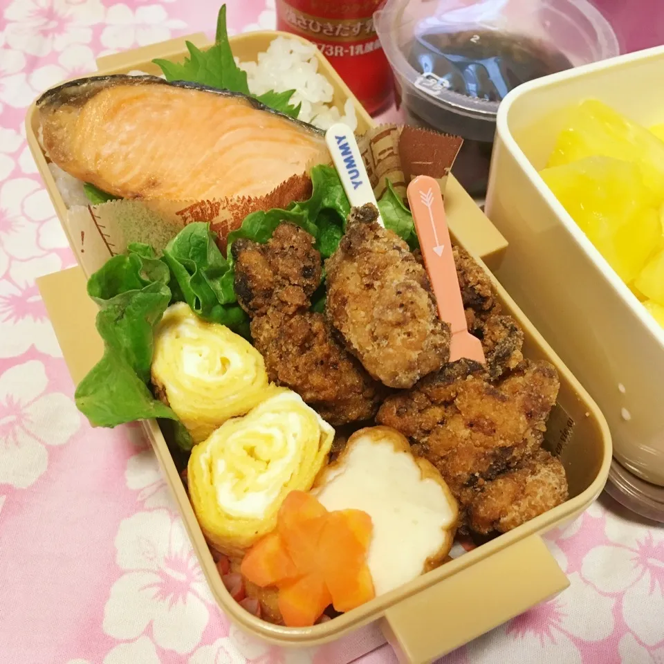 Snapdishの料理写真:高2娘のお弁当|ケイトママさん