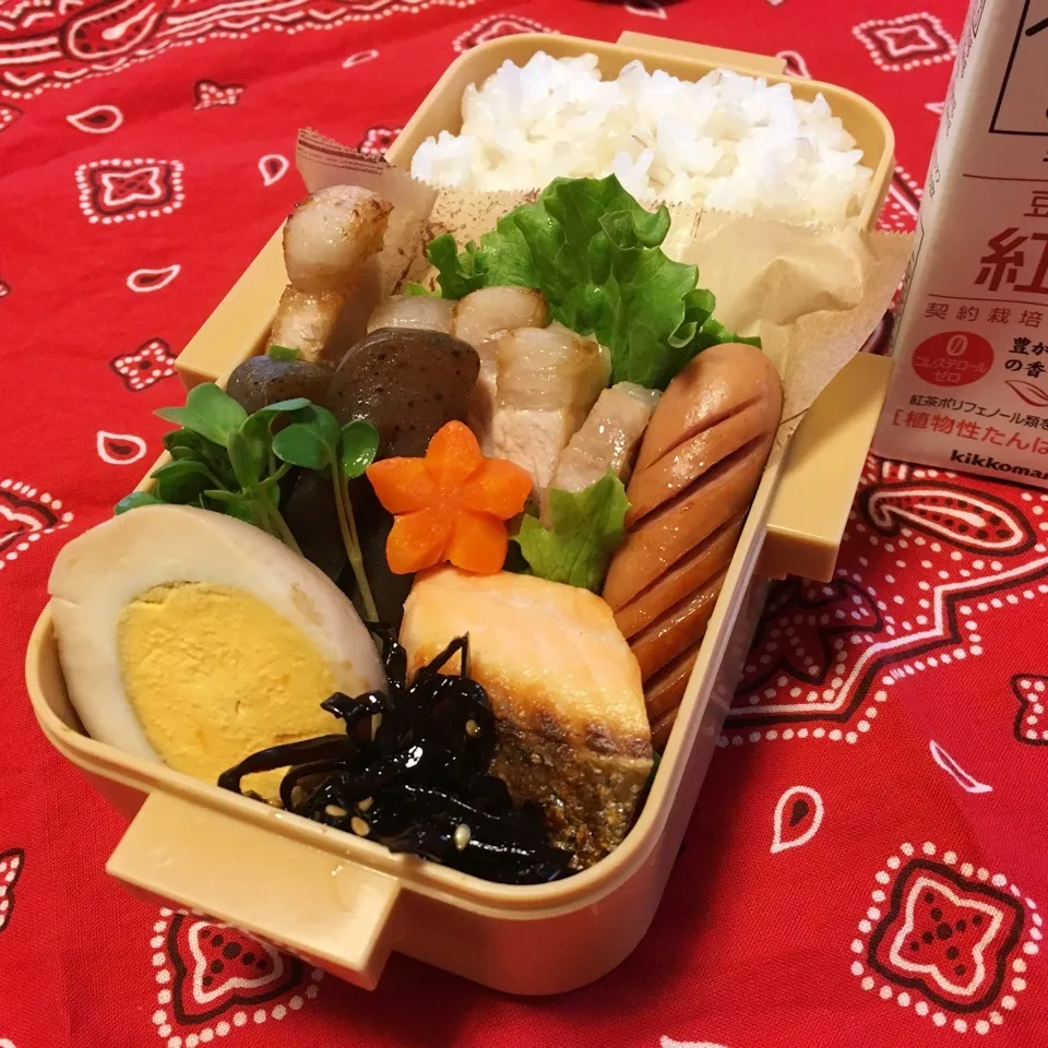 Snapdishの料理写真:高2娘のお弁当|ケイトママさん