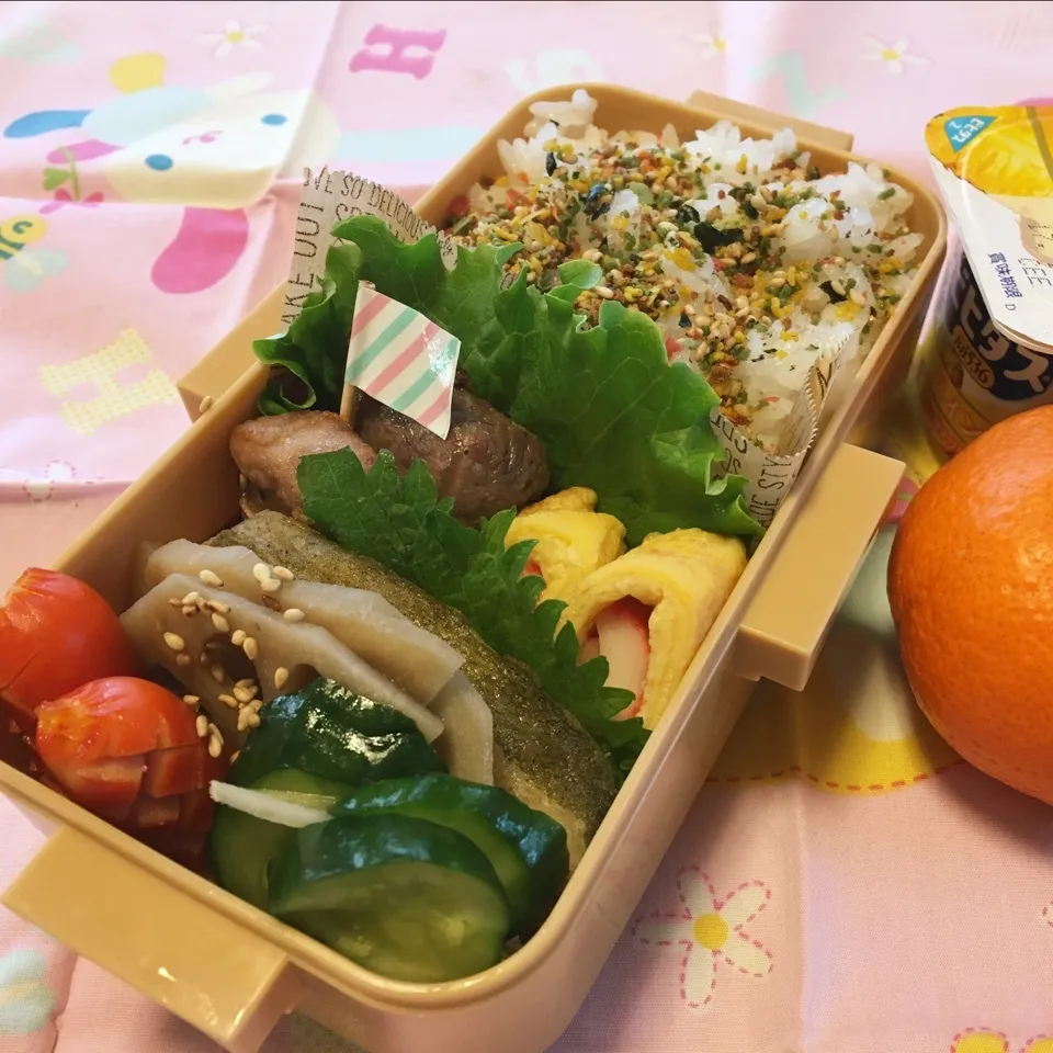 Snapdishの料理写真:高2娘のお弁当|ケイトママさん