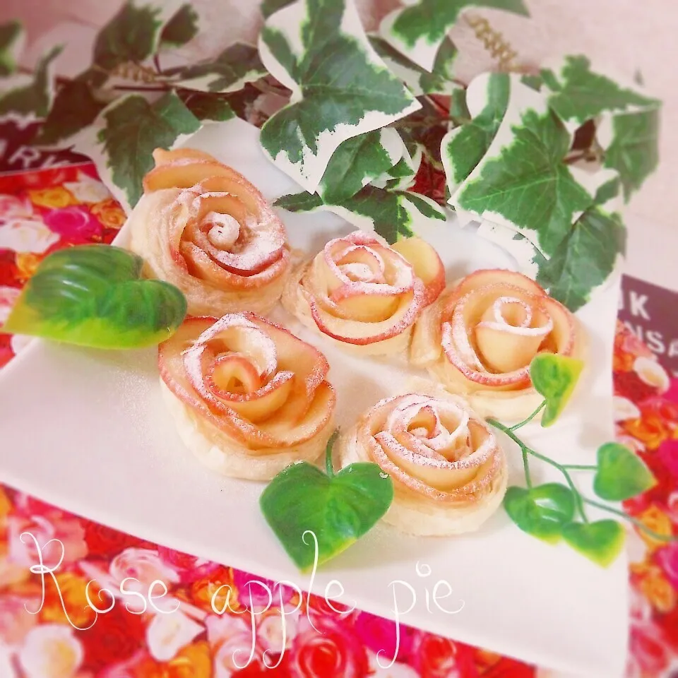 華やか~薔薇のアップルパイ(*´˘`*)♡|❥°₊↤ꤾᴞЕ↦₊°❥さん