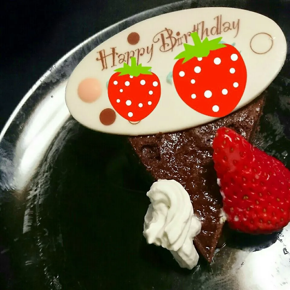 Snapdishの料理写真:誕生日ケーキ|刹那さん