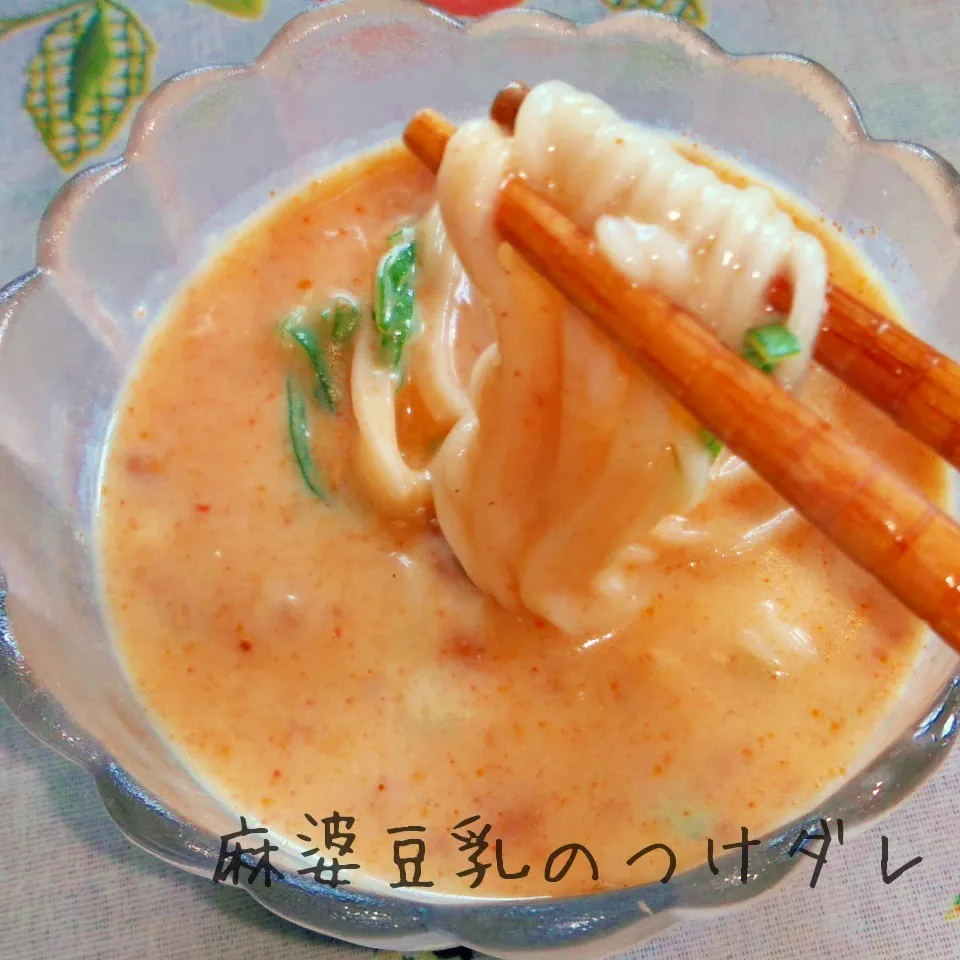 Snapdishの料理写真:✓見た目に誤魔化されないで♬麻婆豆乳のつけダレ|あんみっちゃんさん