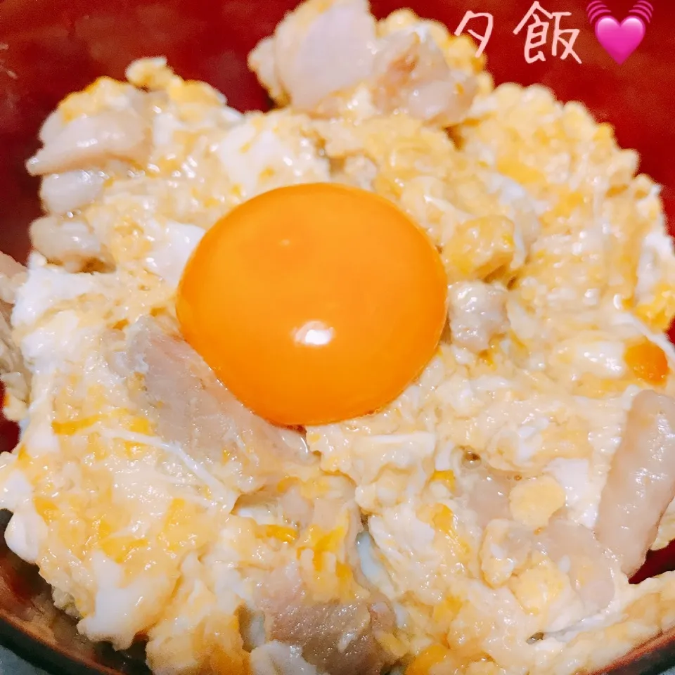 親子丼🐔🐣🍚💓|ドラゴンmama💓さん