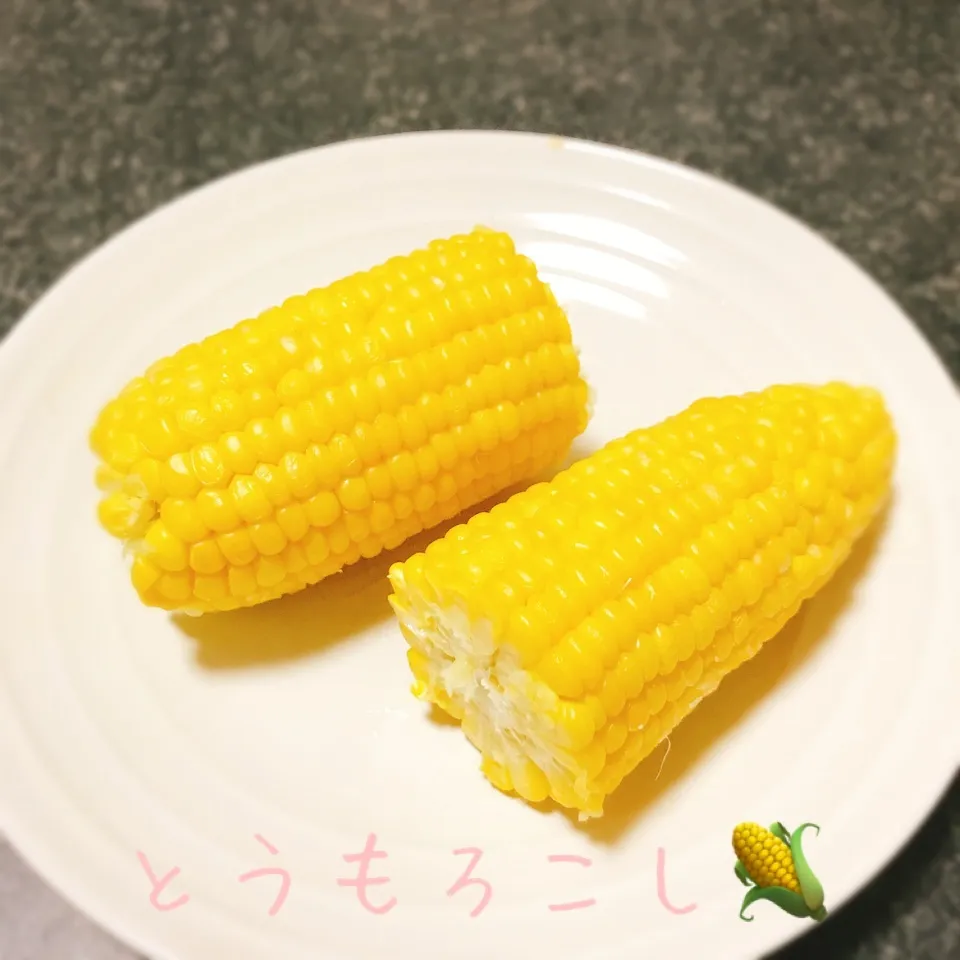 茹でたてのとうもろこし🌽|ドラゴンmama💓さん