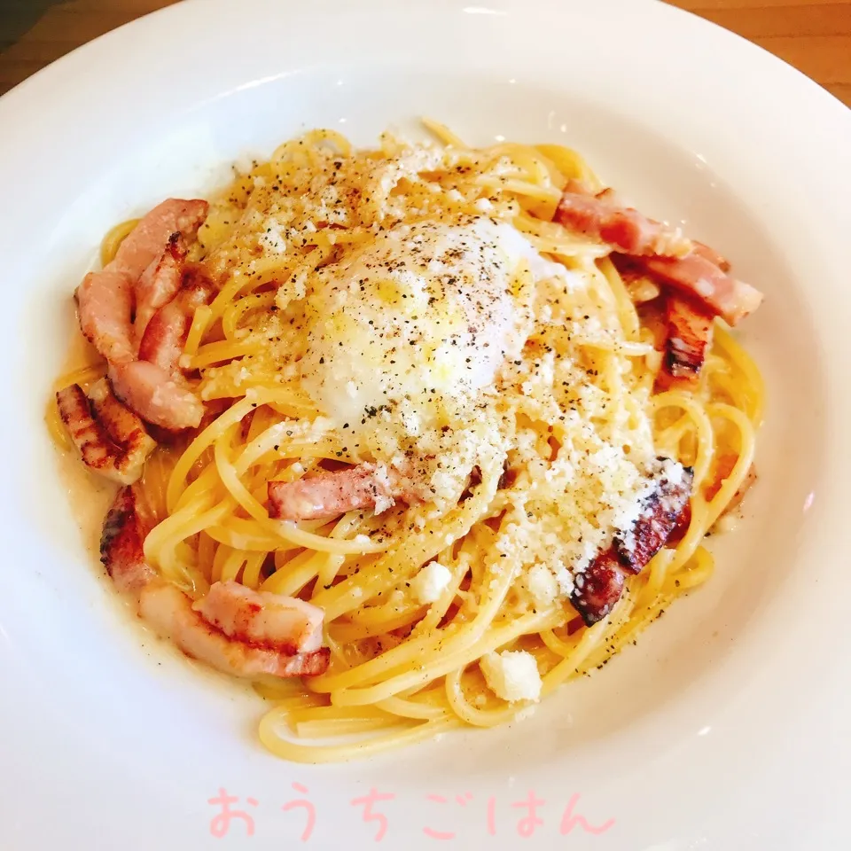 Snapdishの料理写真:カルボナーラ♡|ドラゴンmama💓さん