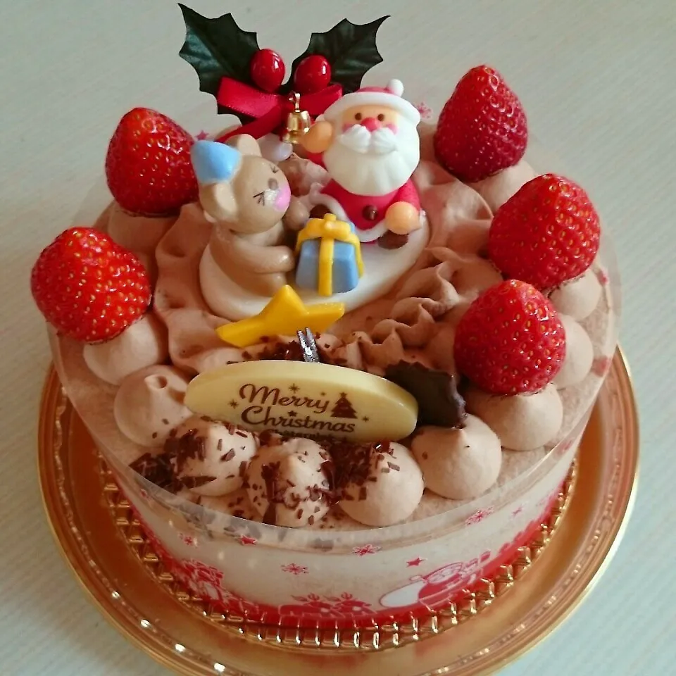 Snapdishの料理写真:X'masケーキ🎂|ドラゴンmama💓さん