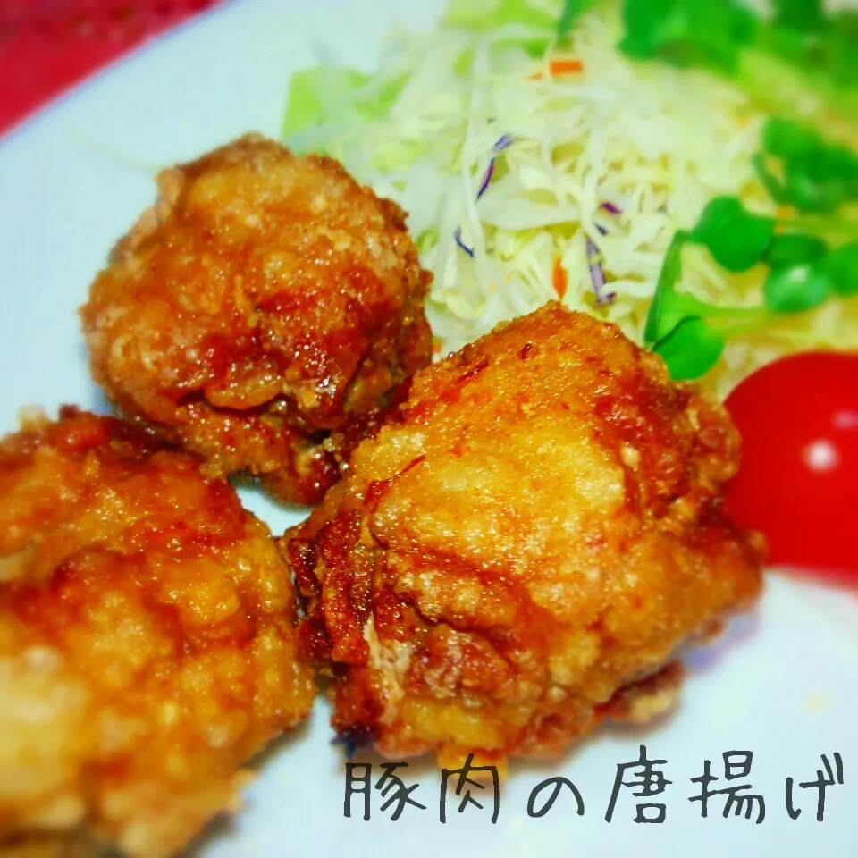 小間切れ肉で♥柚子香る🎵豚肉の唐揚げ|あんみっちゃんさん