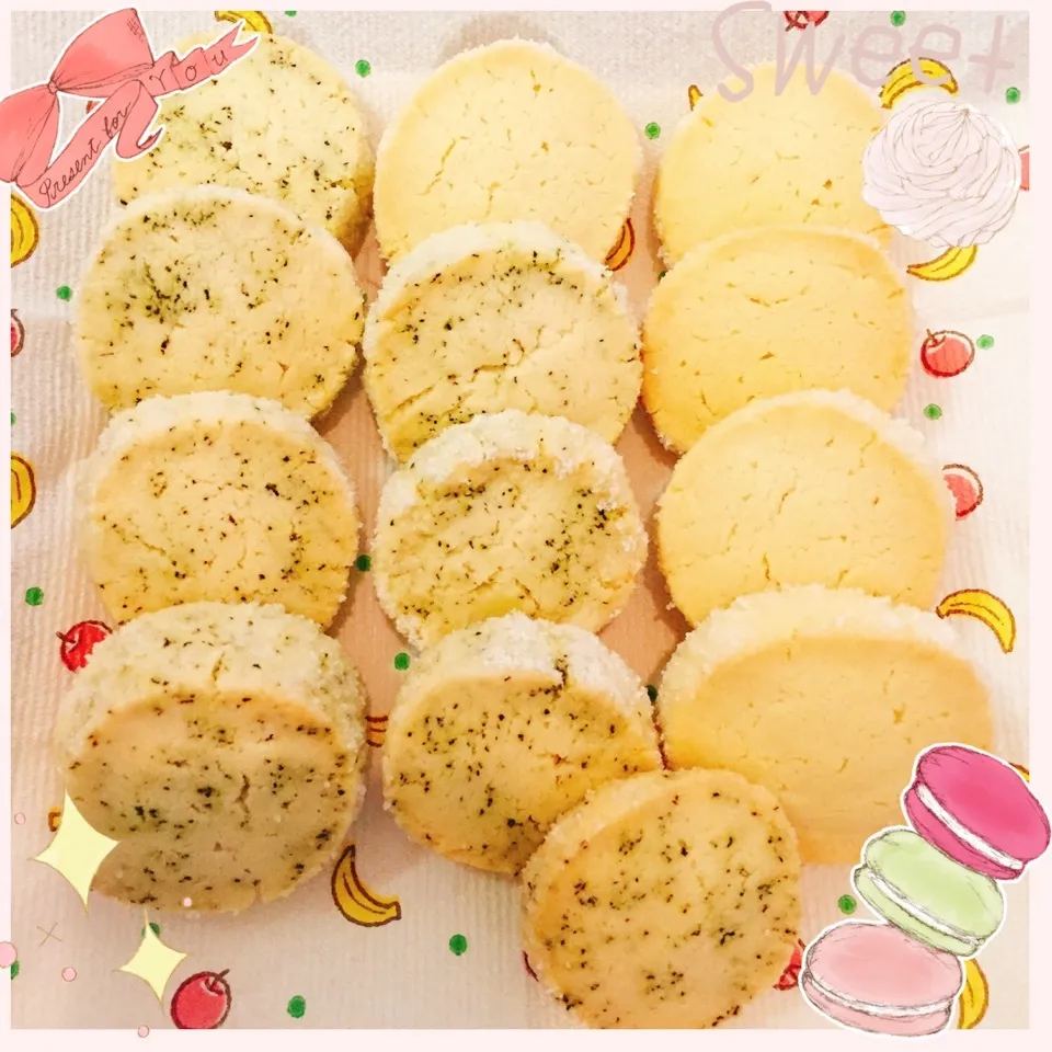 プレーンサブレと紅茶サブレ🍪と角食🍞|❁︎na--na❁︎Nさん