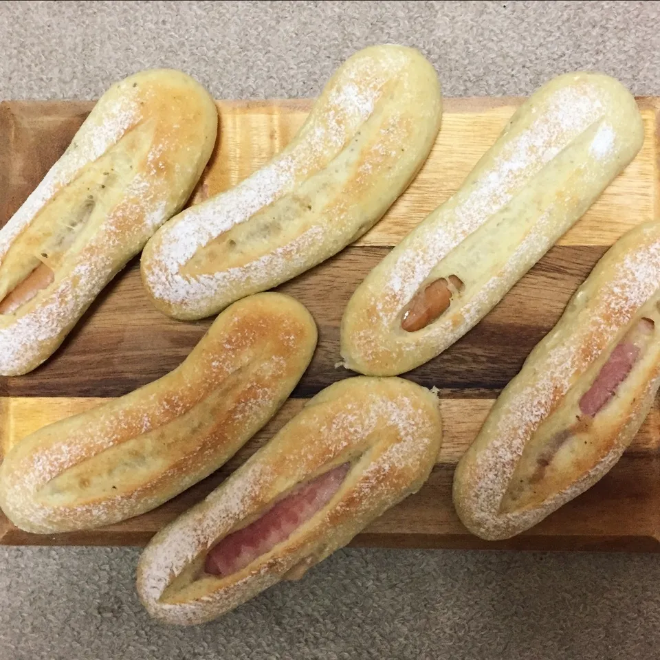 マリンさんの♡ジェノベーゼブレッド🥖|❁︎na--na❁︎Nさん