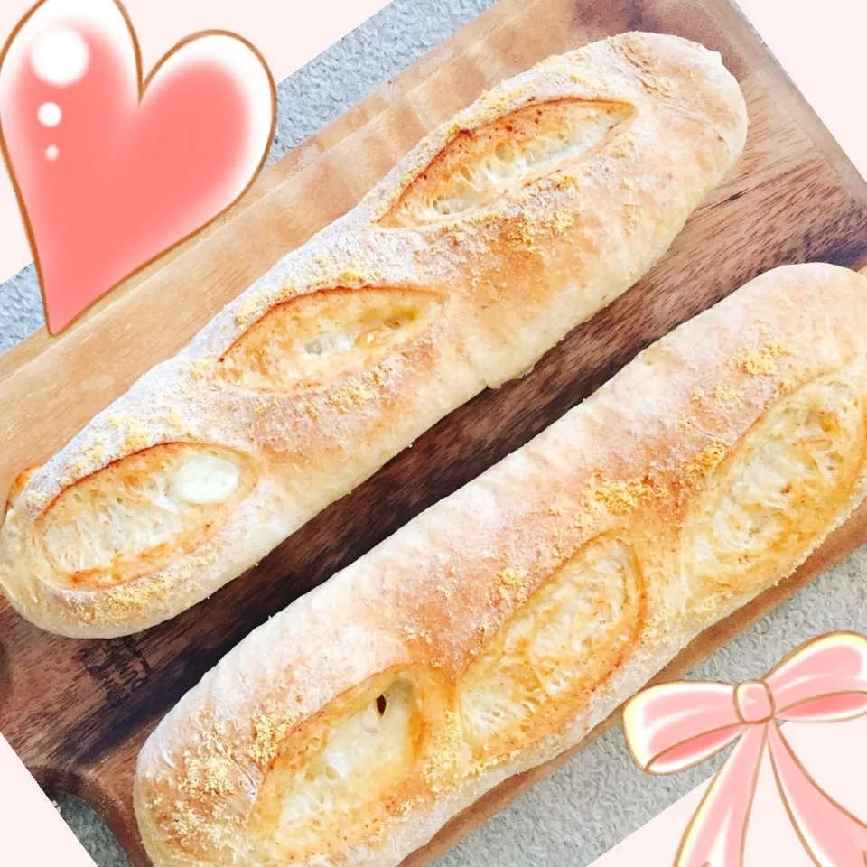 チーズバゲット🥖|❁︎na--na❁︎Nさん