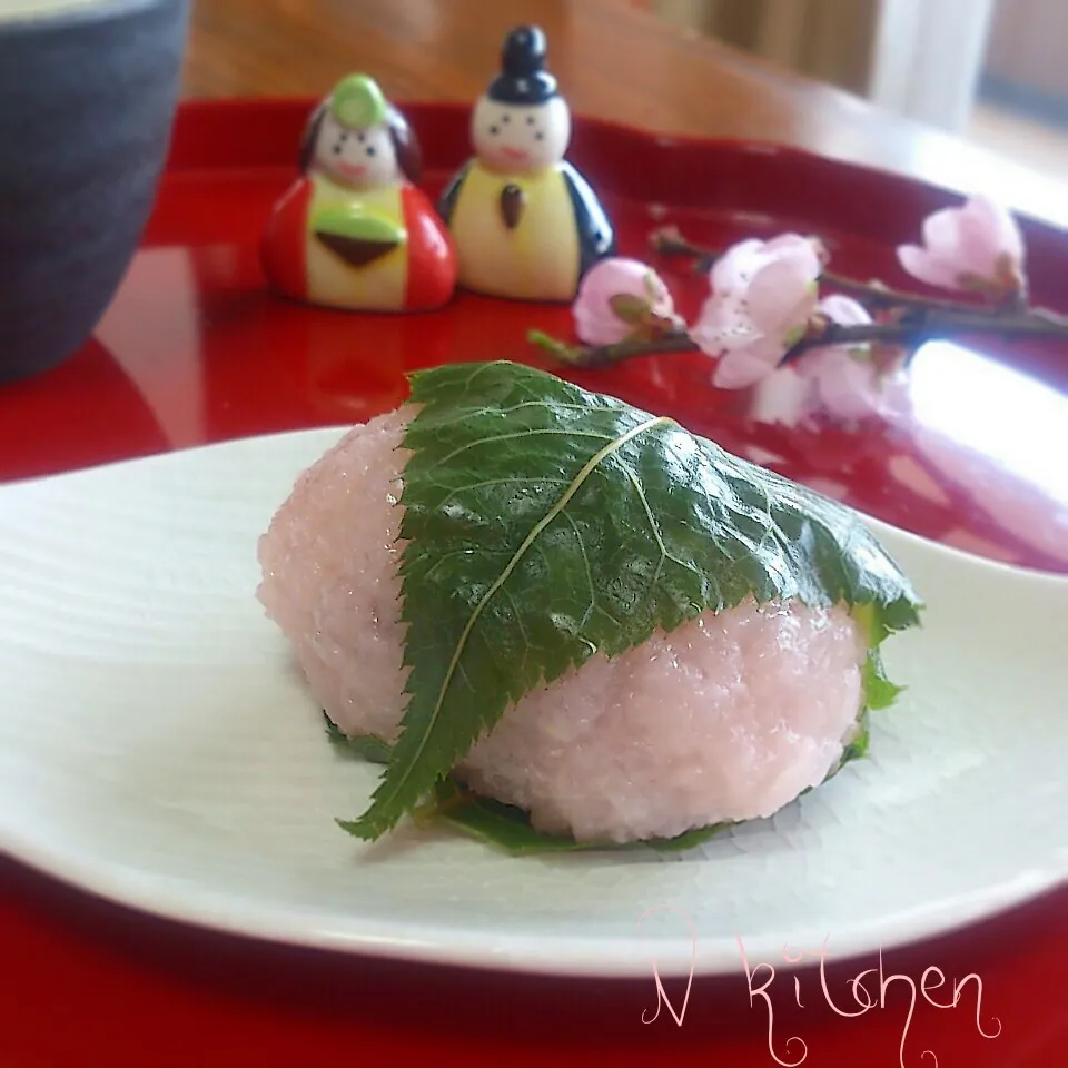 桜餅 ～お一人様のひな祭り～|るんるんママsmile*N*kitchenさん