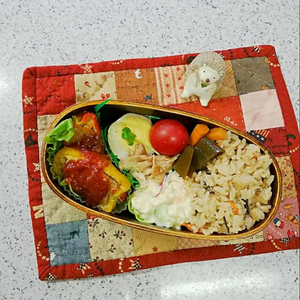 Snapdishの料理写真:今日のお弁当😄|naonaomimichanさん