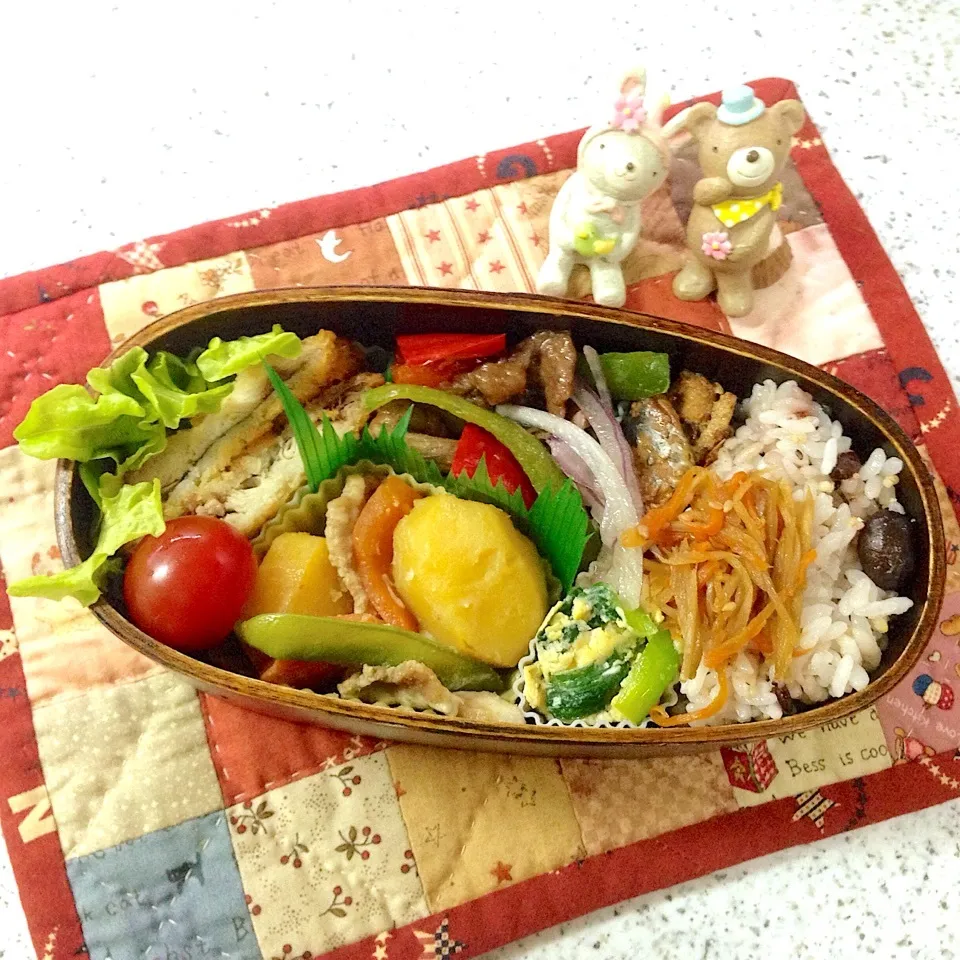 Snapdishの料理写真:今日のお弁当😊|naonaomimichanさん