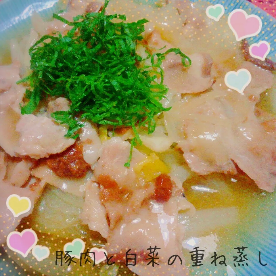 殆ど放ったらかしで作れちゃう🎵豚肉と白菜の重ね蒸し|あんみっちゃんさん