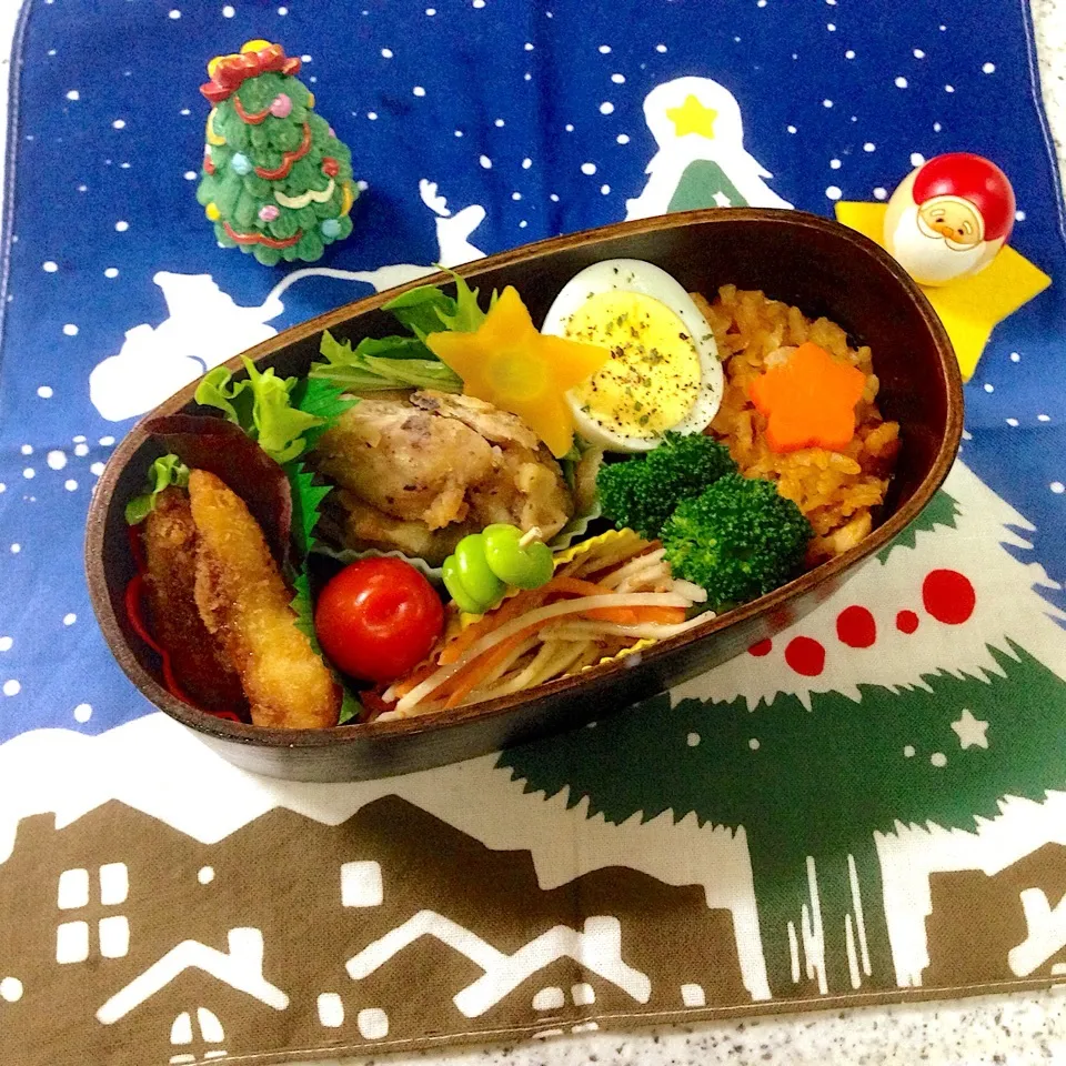 クリスマスのお弁当🎄|naonaomimichanさん