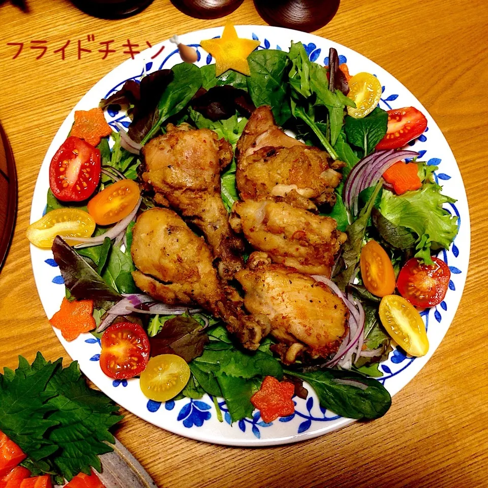 圧力鍋で作るフライドチキン🍗|naonaomimichanさん