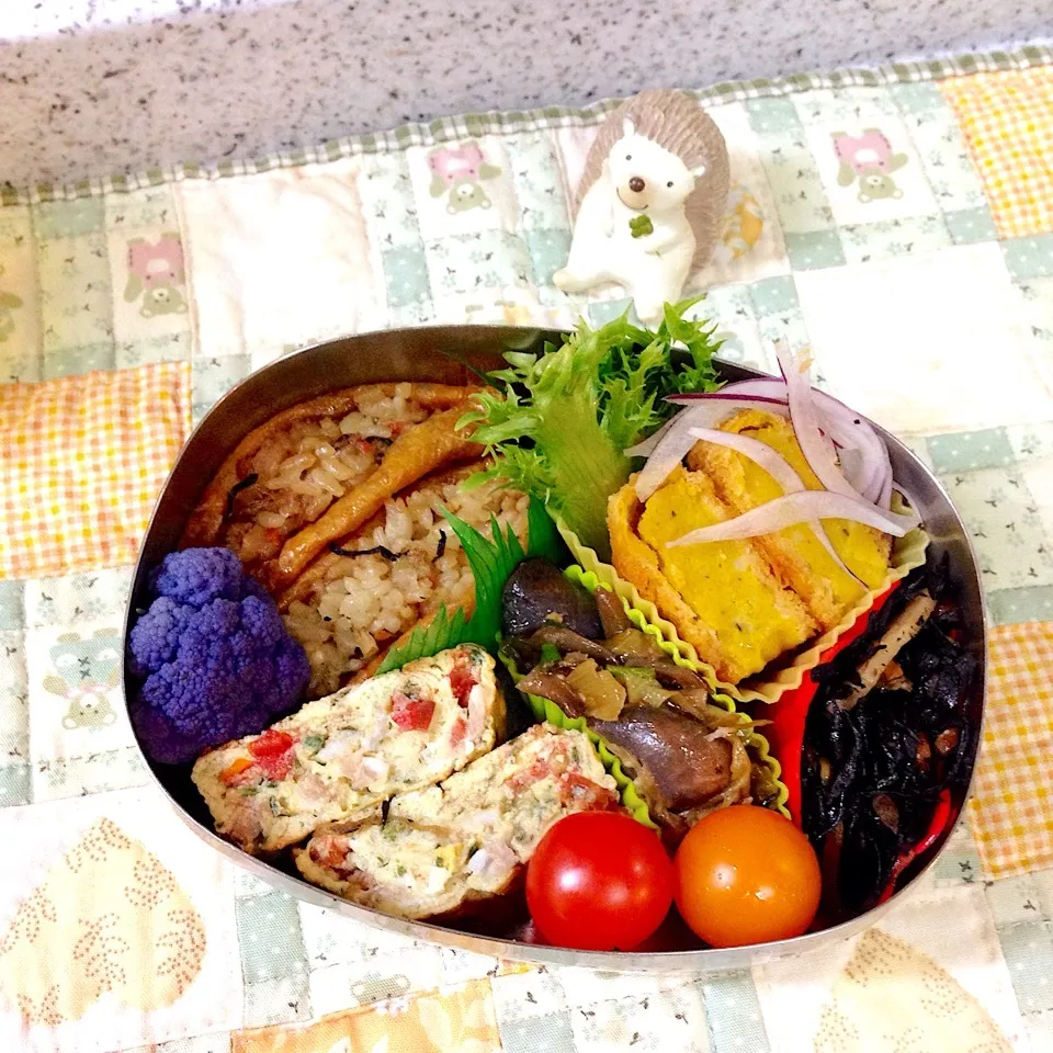 Snapdishの料理写真:今日のお弁当😊|naonaomimichanさん