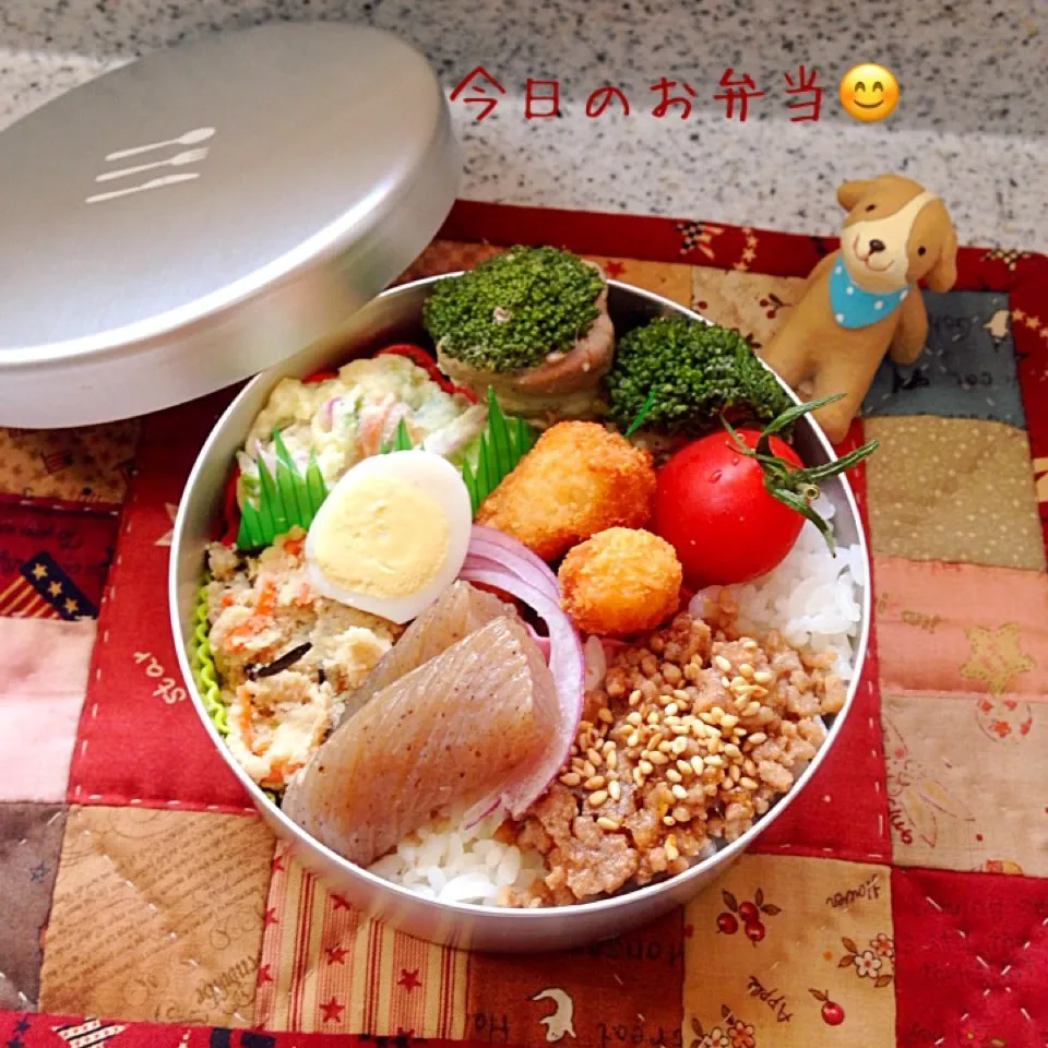 Snapdishの料理写真:今日のお弁当🍱|naonaomimichanさん