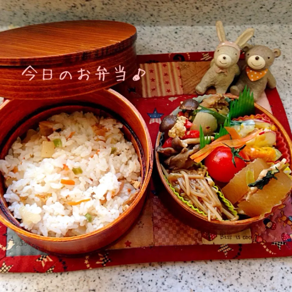 今日のお弁当😊|naonaomimichanさん