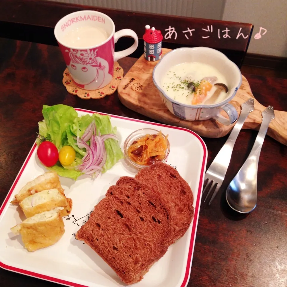 Snapdishの料理写真:今日の朝食😊|naonaomimichanさん