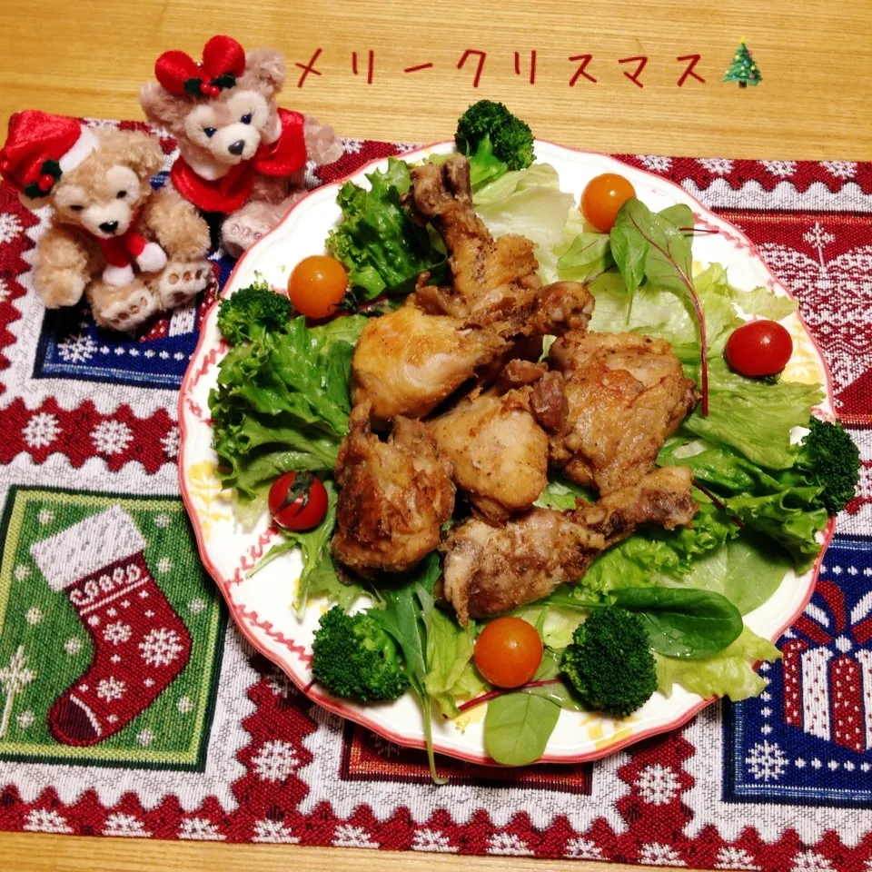 メリークリスマス🎄定番の圧力鍋で作るフライドチキン🍗|naonaomimichanさん