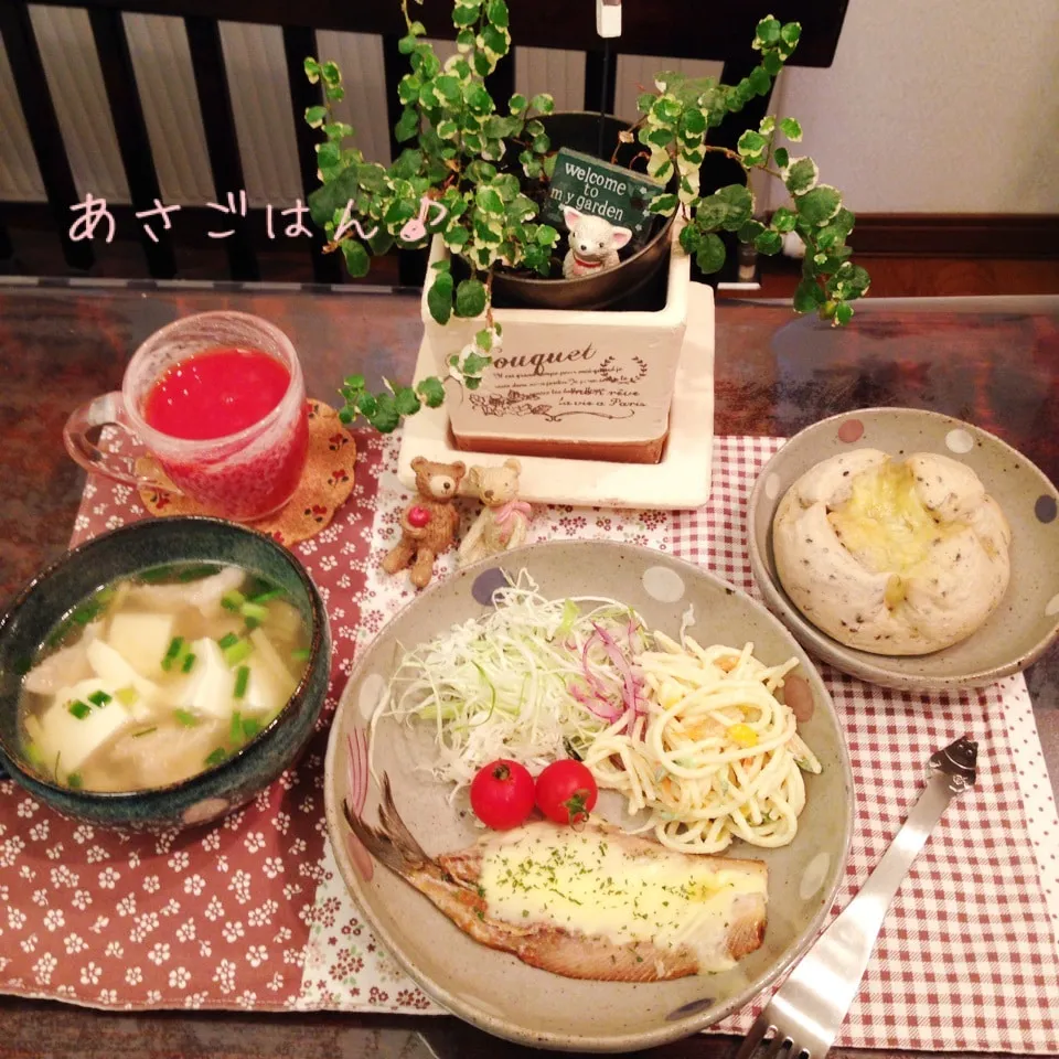 Snapdishの料理写真:今日の朝食💖|naonaomimichanさん