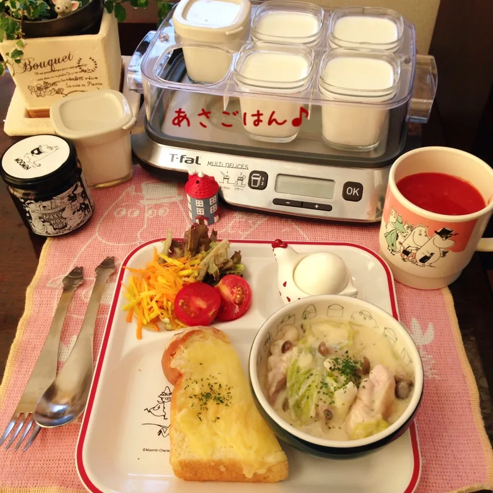 Snapdishの料理写真:あさごはん♪|naonaomimichanさん